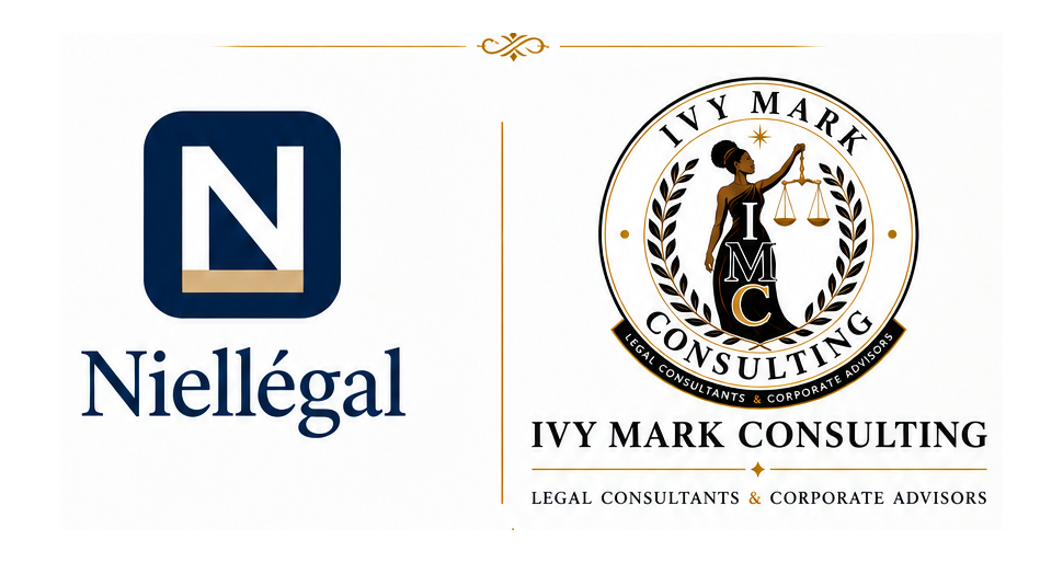 Niellégal Announces Ghana–Nigeria Legal Referral Partnership with Ivy Mark Consulting